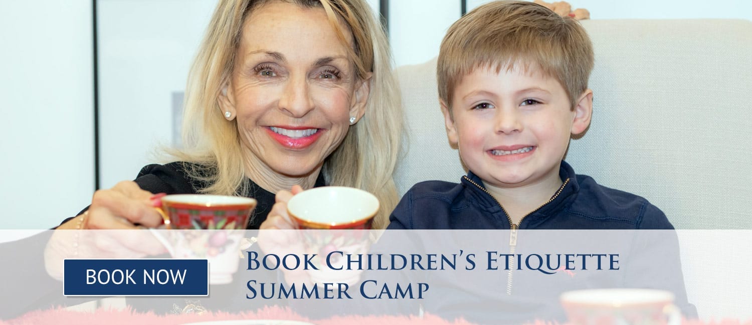 Book a Childrens Etiquette Summer Camp